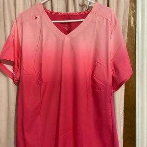 Koi Lite Pink Scrub Top